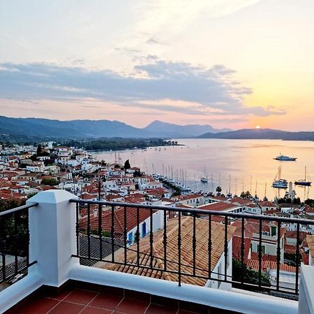 Panoramic View Lejlighed Poros Town Eksteriør billede