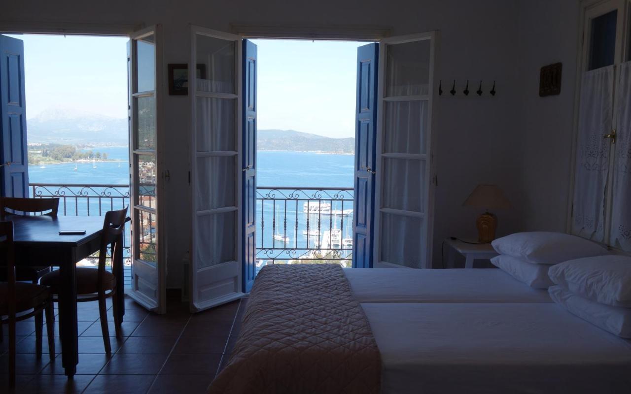 Panoramic View Lejlighed Poros Town Eksteriør billede
